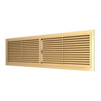 бежевая переточная решетка