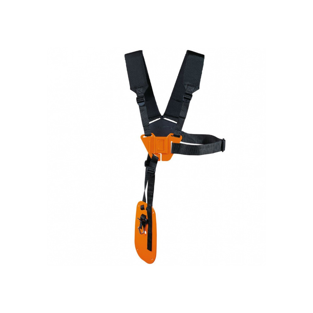 Ремень для триммера stihl. Ремень для триммера ранцевый штиль. FS-55 сдвоенный наплечный ремень. Ремень ранцевый для мотокосы Stihl.