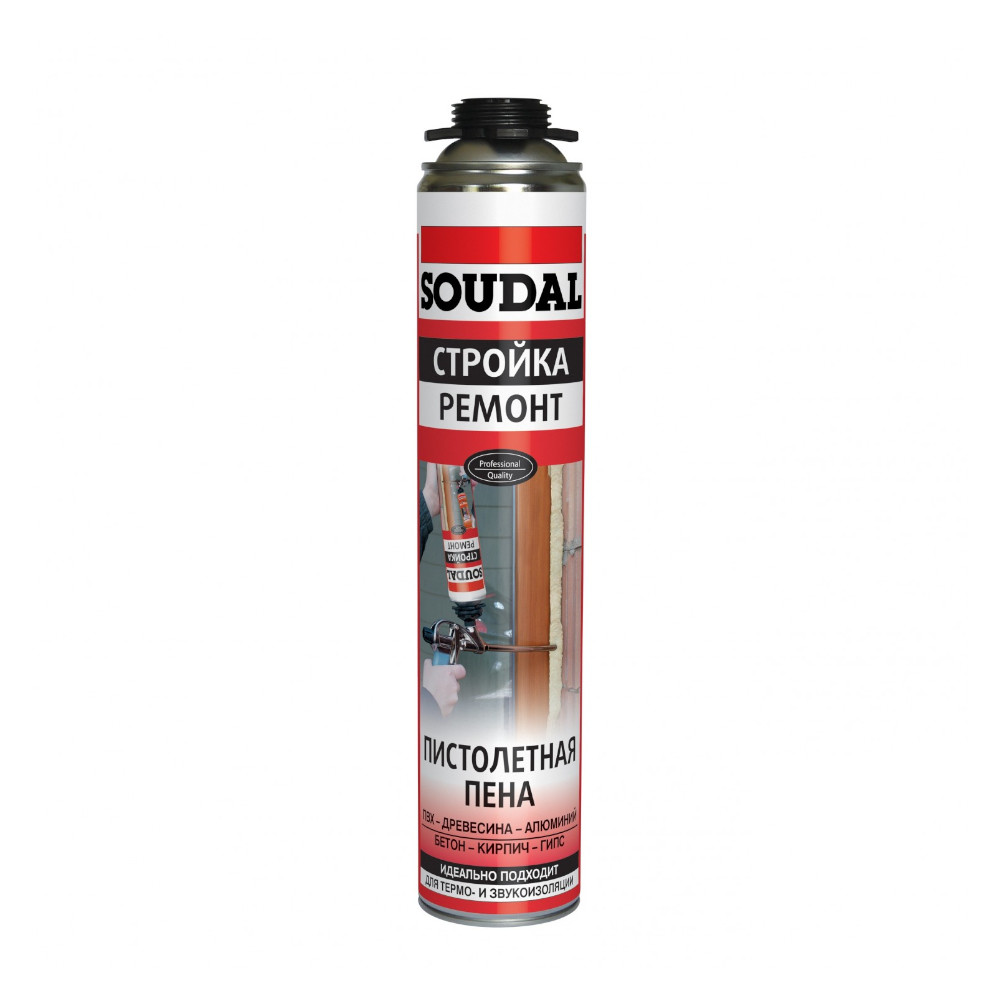 Пена монтажная SOUDAL с низким расшир. PROF 750 мл