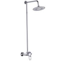 Душевая стойка со смесителем без излива