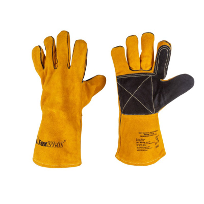 Краги кожаные термостойкие FOXWELD "Янтарь" КС-04