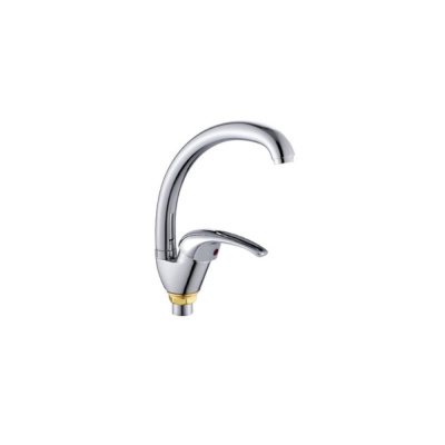 Смеситель для кухни с высоким изливом с гайкой Р5904