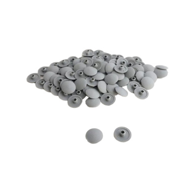 Заглушка на евровинт, темно-серая (15шт)