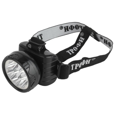 Фонарик кемпинговый ударопрочный, 9 LED, 2 режима TG9 Трофи
