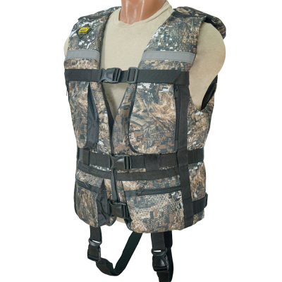 Жилет спас. Таймень PRO ХХХL Лес пиксель