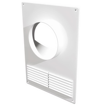 Фланец с торцевой площадкой с секцией жалюзи d140 140ТПР