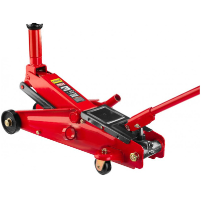 Домкрат STAYER  R-55 RED FORCE, 3 т, 155 - 545 мм, подкатной с высоким подъемом, Professional (43157