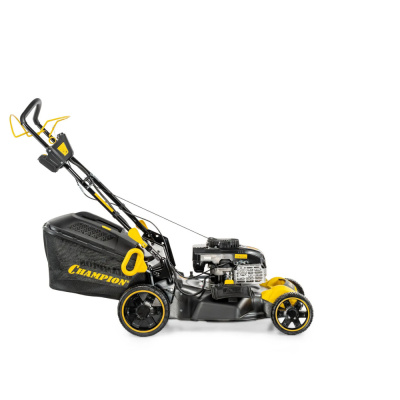 Газонокосилка CHAMPION LM4625VSE (2,5кВт прив, верт, эл.старт, 460мм 55л 25-75мм 1рычаг/7, 29кг 4в1)