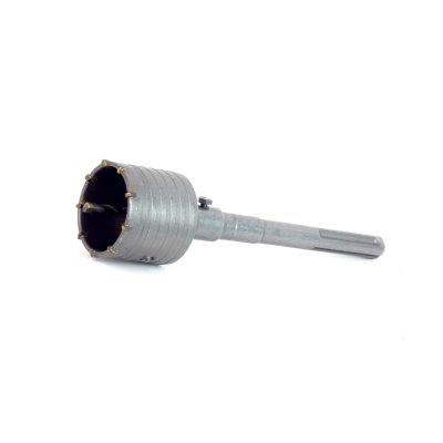 Коронка в сборе SDS-MAX с хвост. и центр. св. ГРАНИТ d82