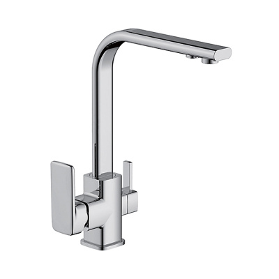 Смеситель хром. д/кухни. фильтр д/пит