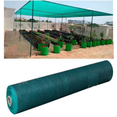 Сетка для затенения, полиэтиленовая, стабилизированная, затенение 70%, ширина 6м