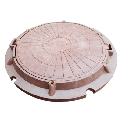 Люк полимерный малый, 15кН (КРАСНЫЙ)