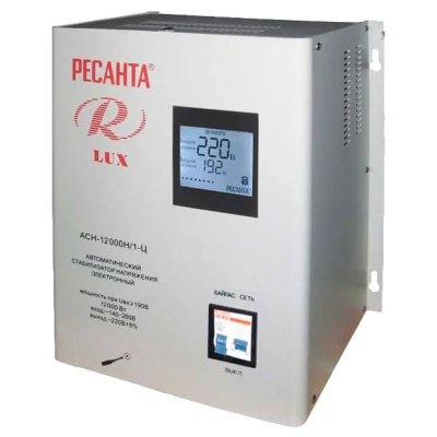 Стабилизатор АСН-12000 Н/1-Ц Ресанта Lux