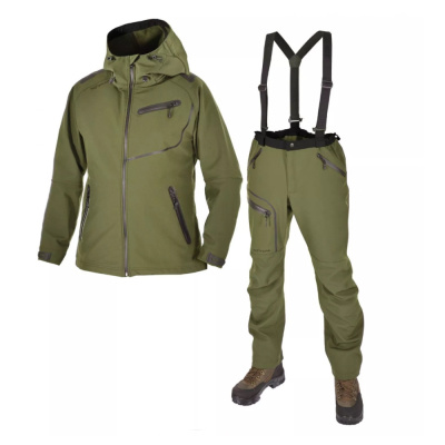 Костюм мужской "Сапсан I", softshell, хаки (62-64/188)