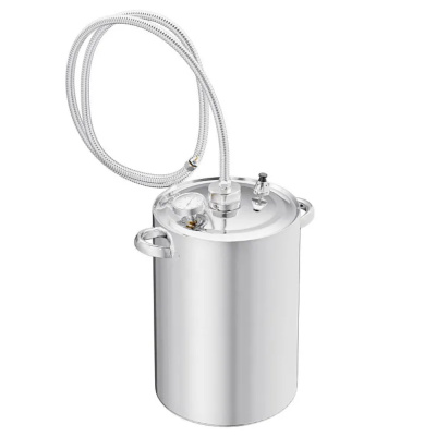 Дистиллятор домашний "Первач" Дачно-Деревенский 30Т, 30 л, охладитель, без использования водопровода