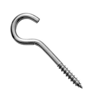 Шуруп с полукольцом,оцин. 5х100 00092234 103563