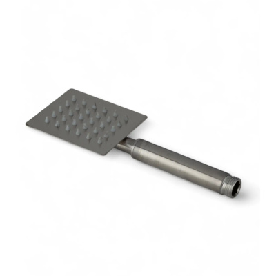 Лейка для душа, прямоугольная, нержавеющая сталь, цвет сатин ZM-7001A 