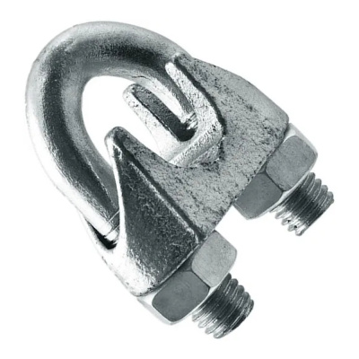 Зажим М 8 оц. для троса DIN741