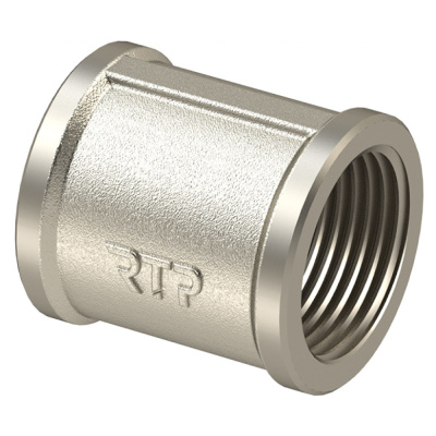 Муфта соединительная латунная 3/4", RTP