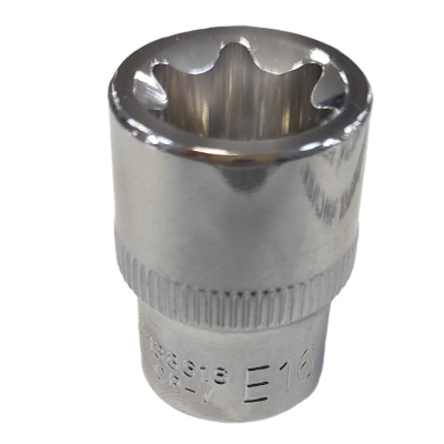 Головка торцевая внешний TORX, Е-профиль 3/8" DR E16