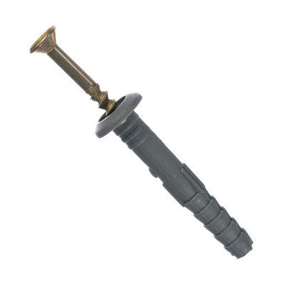 Дюбель-гвоздь SM-G грибовидный бортик 6х80 (8шт)