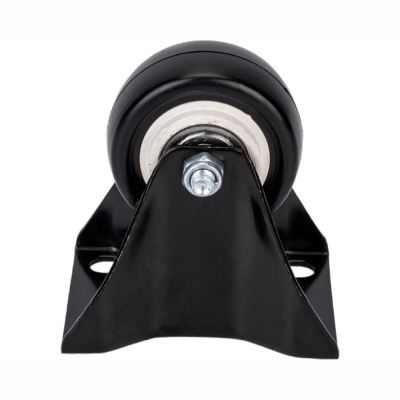 Колесо черн. рез.  неповорот.  50мм