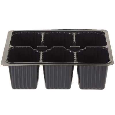 Кассета для рассады 6 ячейки (17,5*13,5*6,5)