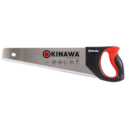Ножовка по дереву с мелким зубом 380мм 23-15 OKINAWA