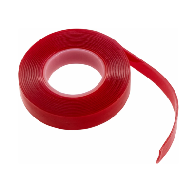 Лента клейкая двусторонняя из вспененного акрила, прозрачная, 15ммх3м// Matrix