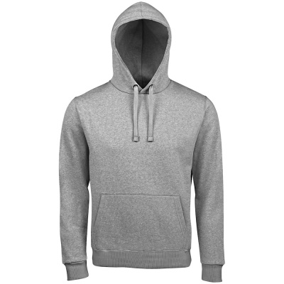 Толстовка унисекс Spencer, серый меланж (XL)