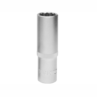 Головка торцовая 12-гранная глубокая 1/2"DR,19мм