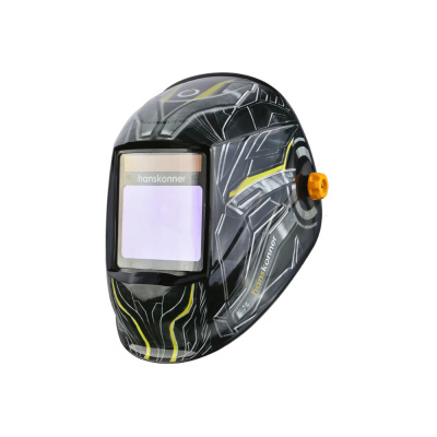Маска сварщика "Хамелеон" 100*80мм, DIN  4/5-8/9-13, 1/25000сек, Hanskonner HWH701R 
