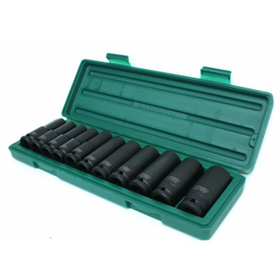 Набор ударных торцевых головок глубоких 1/2 DR 10-24мм, 11 предметов