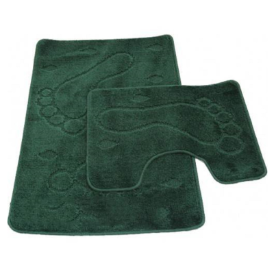 Набор ковриков д/ванной Zalel  2 пр. 55х85 (зеленый)