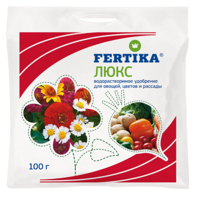 ВРУ универсал.100г Люкс (NPК-16:21:27) 5/50/500 Фертика