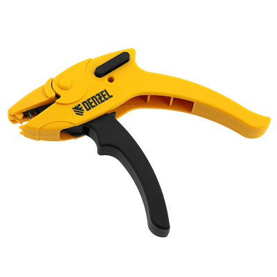 Щипцы для зачистки электропроводов, сечением 0,2-6 мм2, функция обрезания проводов// Denzel