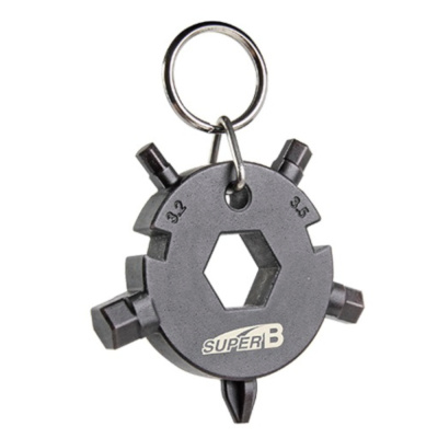 Набор инструментов SUPER B TB-FD08 (брелок) торг. уп.