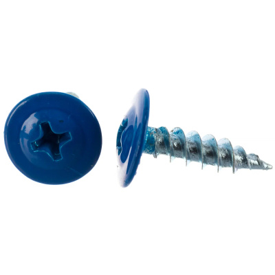 Саморез ММ 4,2х19 RAL5005 ярко-синий (25шт)