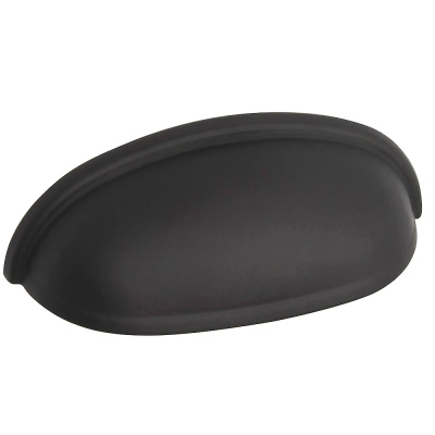 Ручка-раковина 64мм черный матовый