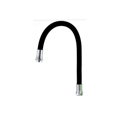 Излив гибкий черный F7250 