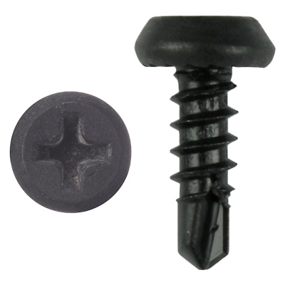 Саморез СМК/сверло 3,5х11 фосфатированные (40шт)