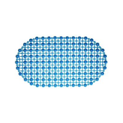 Коврик 65х36 на присосках "Комфорт" синий