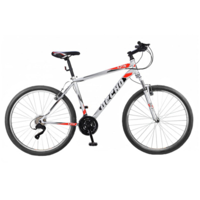 Велосипед 27.5" Десна-2710 V (21" Серебристый/красный), арт. F010