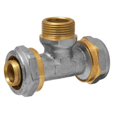 Тройник переходной (н.р.) 20х1/2"х20 ALT