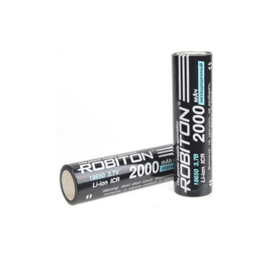 Аккумулятор Robiton LI18650-2000NP-PK1 без защиты PK1, 15630