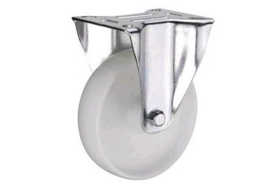 Колесо нейлоновое неповорот. 160мм