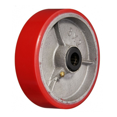 Колесо б/г полиуретановое без кронштейна 125мм