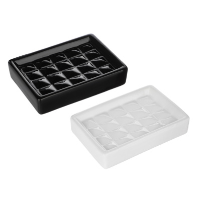 Мыльница "Грани будущего" керамика 2 цвета