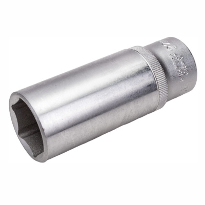 Головка торцевая 22мм 1/2" 6-гранная глубокая L77мм F-5457722 "FORCE"