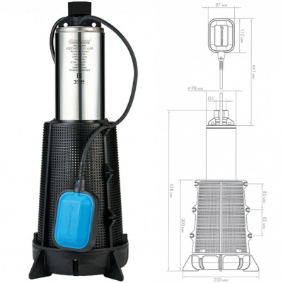 Насос погружной "Водомет" 55/35 А дф